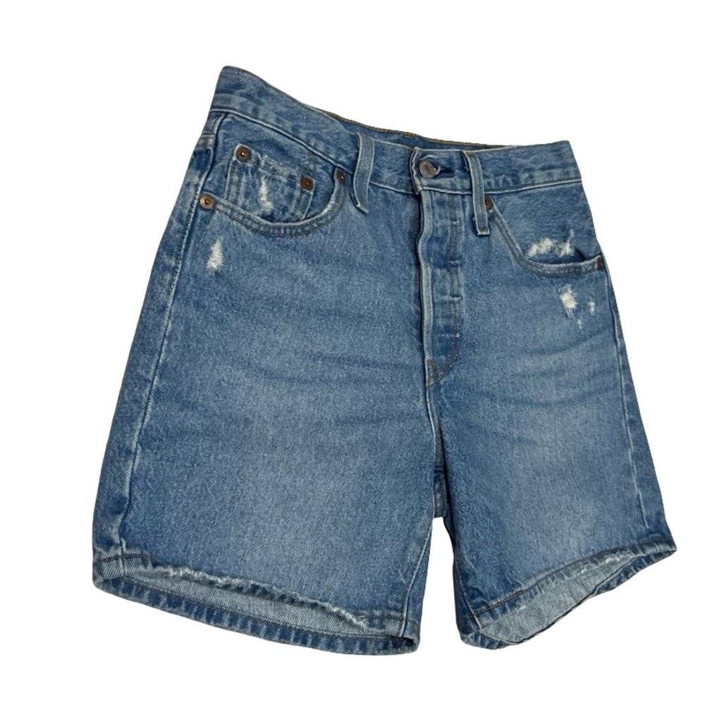 Levi's Blue Jean Shorts for Women